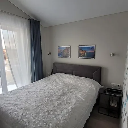 Blue House With Terrace Apartment