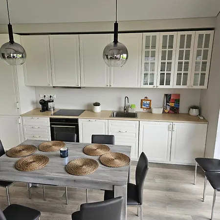 Blue House With Terrace Апартаменты Паланга