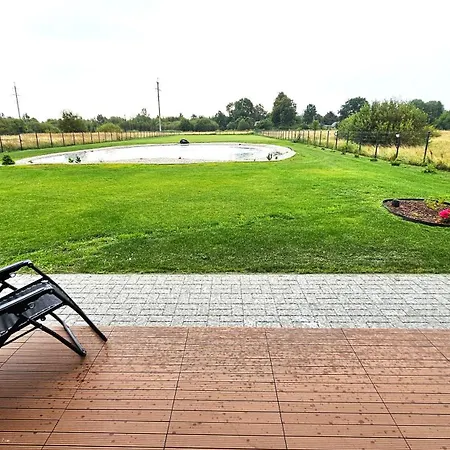 Blue House With Terrace