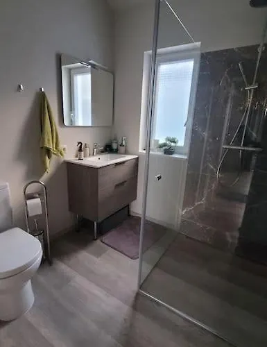 Blue House With Terrace Apartment