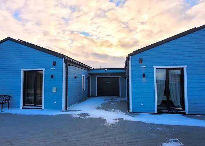 Blue House With Terrace *