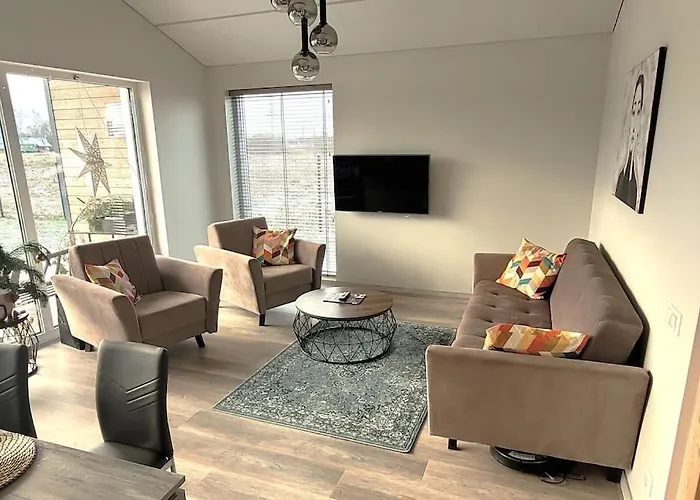 Blue House With Terrace * Palanga