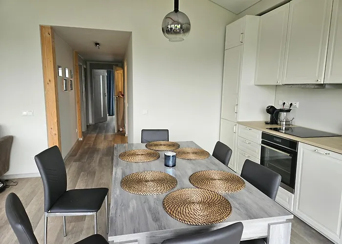 Blue House With Terrace Apartment Palanga