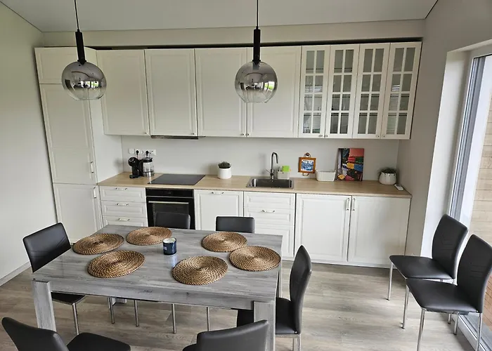 Blue House With Terrace Apartment Palanga