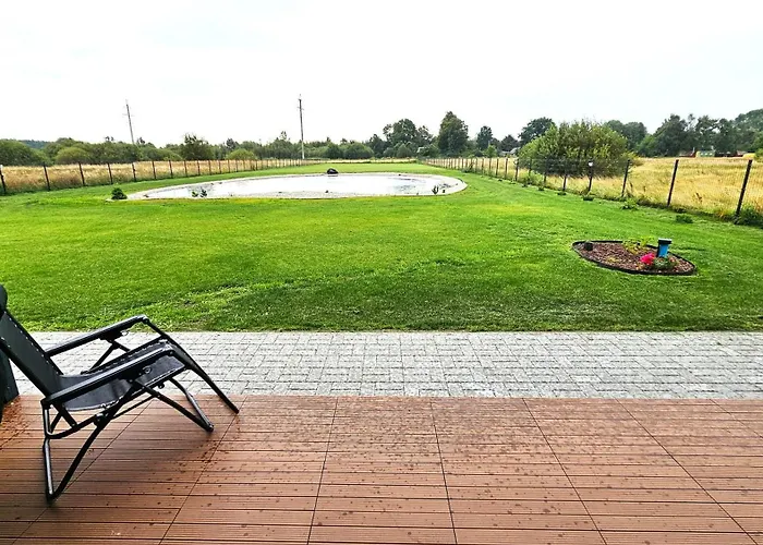 Blue House With Terrace